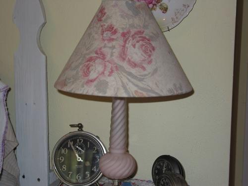 Vintage Fabric Lamp Shades